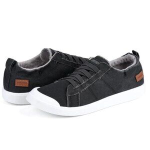 Womens Canvas Shoes Low top‎ Sneakers Fashion Casual Travel Walking Tennis Shoes